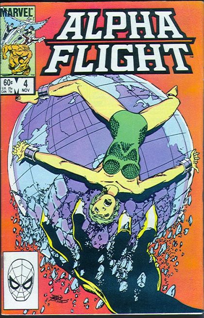 Alpha Flight, Vol. 1 Resolutions! |  Issue#4A | Year:1983 | Series: Alpha Flight | Pub: Marvel Comics | Direct Edition