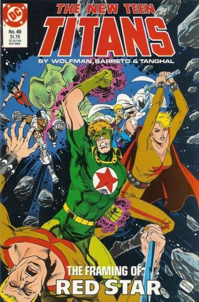 The New Teen Titans, Vol. 2 You Can't Go Home Again |  Issue#49 | Year:1988 | Series: Teen Titans | Pub: DC Comics |