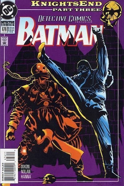 Detective Comics, Vol. 1 Knight's End - Part Three: Too Many Ninjas |  Issue#676A | Year:1994 | Series: Detective Comics | Pub: DC Comics | Direct Edition