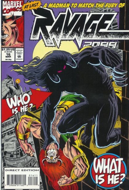 Ravage 2099 Mark Of The Beast |  Issue#16 | Year:1994 | Series: Ravage | Pub: Marvel Comics |
