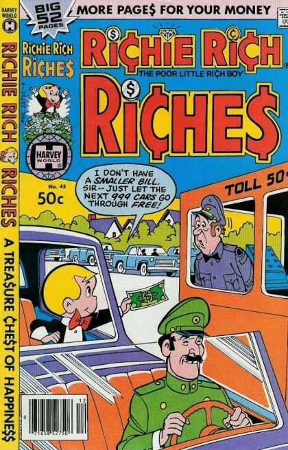 Richie Rich Riches  |  Issue#45 | Year:1979 | Series: Richie Rich | Pub: Harvey Comics |