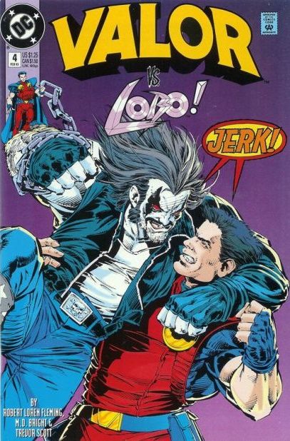Valor (DC) Low Blow! |  Issue#4 | Year:1993 | Series: Legion of Super-Heroes | Pub: DC Comics |