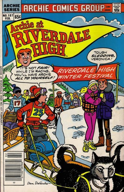 Archie at Riverdale High  |  Issue#107A | Year:1986 | Series:  | Pub: Archie Comic Publications |
