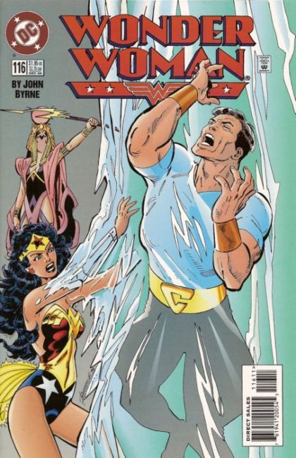 Wonder Woman, Vol. 2 The Men Who Moved the World, Part 2 |  Issue#116A | Year:1996 | Series: Wonder Woman | Pub: DC Comics | Direct Edition