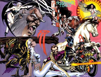 Shaman's Tears Sometimes Dreams are Wiser Than Waking-- Black Elk |  Issue#2 | Year:1993 | Series: Jon Sable | Pub: Image Comics |