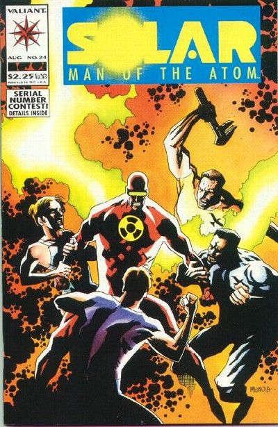 Solar, Man of the Atom, Vol. 1 Half A Man |  Issue#24 | Year:1993 | Series:  | Pub: Valiant Entertainment |