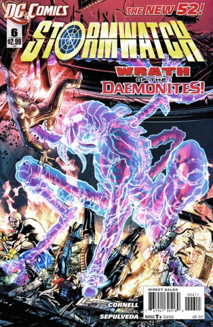 Stormwatch, Vol. 3 The Dark Side, Finale |  Issue#6A | Year:2012 | Series:  | Pub: DC Comics | Miguel Sepulveda Cover