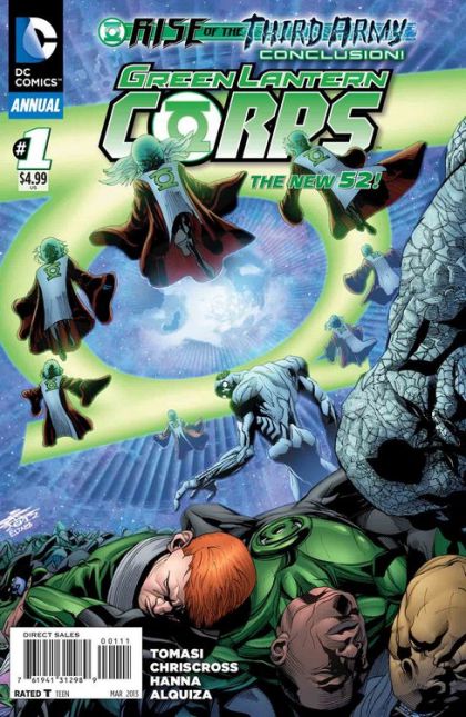 Green Lantern Corps, Vol. 2 Annual Rise of the Third Army - Rise of the First Lantern |  Issue#1 | Year:2013 | Series: Green Lantern | Pub: DC Comics | ChrisCross Regular