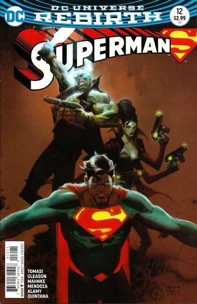 Superman, Vol. 4 Super-Monster, Part One |  Issue#12B | Year:2016 | Series: Superman | Pub: DC Comics | Andrew Robinson Variant