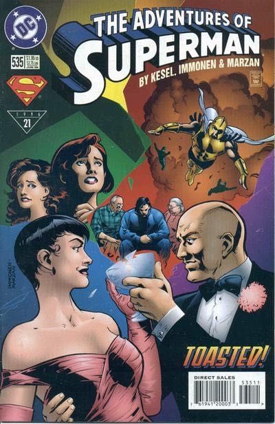 The Adventures of Superman Love and War |  Issue#535A | Year:1996 | Series: Superman | Pub: DC Comics | Direct Edition