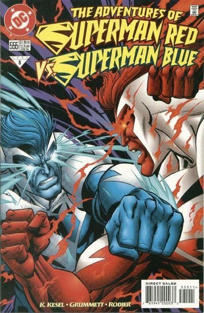 The Adventures of Superman Face-Off! |  Issue#555A | Year:1998 | Series: Superman | Pub: DC Comics | Direct Edition