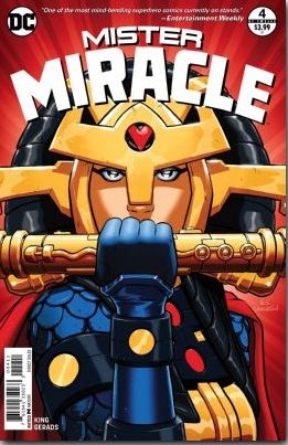 Mister Miracle, Vol. 4  |  Issue#4C | Year:2017 | Series:  | Pub: DC Comics | Second Print