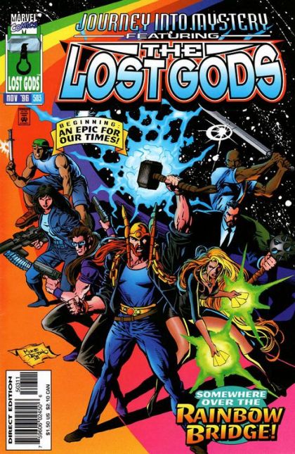 Journey Into Mystery, Vol. 1 The Lost Gods, A Gathering of Heroes |  Issue#503A | Year:1996 | Series: Thor | Pub: Marvel Comics | Direct Edition
