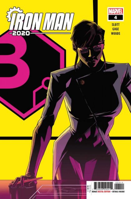 Iron Man 2020, Vol. 2  |  Issue#4A | Year:2020 | Series:  | Pub: Marvel Comics | Regular Pete Woods 5th Color Fluorescent Ink Cover