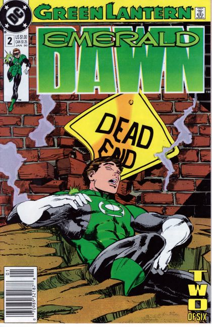 Green Lantern: Emerald Dawn The Trail |  Issue#2B | Year:1989 | Series: Green Lantern | Pub: DC Comics | Newsstand Edition