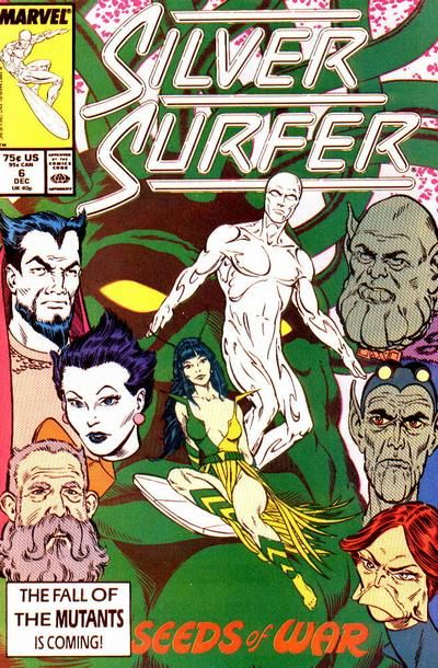 Silver Surfer, Vol. 3 War |  Issue#6A | Year:1987 | Series: Silver Surfer | Pub: Marvel Comics |