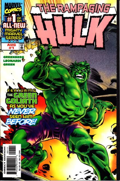 The Rampaging Hulk, Vol. 2 The Monster Or The Man |  Issue#1 | Year:1998 | Series: Hulk | Pub: Marvel Comics |