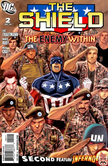 The Shield (DC) Kicking Down The Door, Part 2 |  Issue#2 | Year:2009 | Series:  | Pub: DC Comics |
