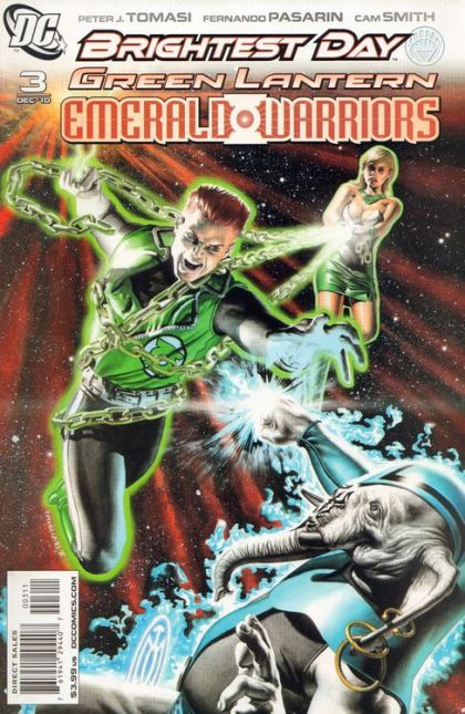 Green Lantern: Emerald Warriors Brightest Day - Last Will, Lie of The Mind |  Issue#3A | Year:2010 | Series: Green Lantern | Pub: DC Comics | Rodolfo Migliari Regular Cover