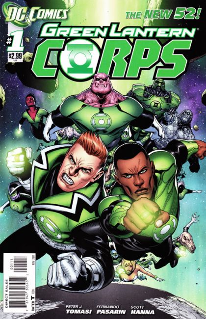 Green Lantern Corps, Vol. 2 Triumph of the Will |  Issue#1A | Year:2011 | Series: Green Lantern | Pub: DC Comics | Doug Mahnke Regular