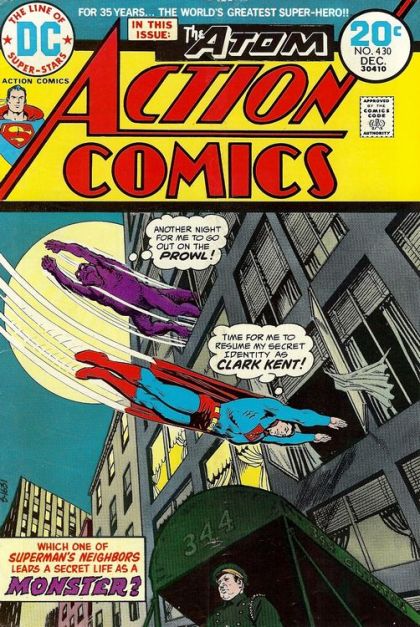 Action Comics, Vol. 1 Bus-Ride To Nowhere! / Up Pops The Atom! |  Issue#430A | Year:1973 | Series:  | Pub: DC Comics |