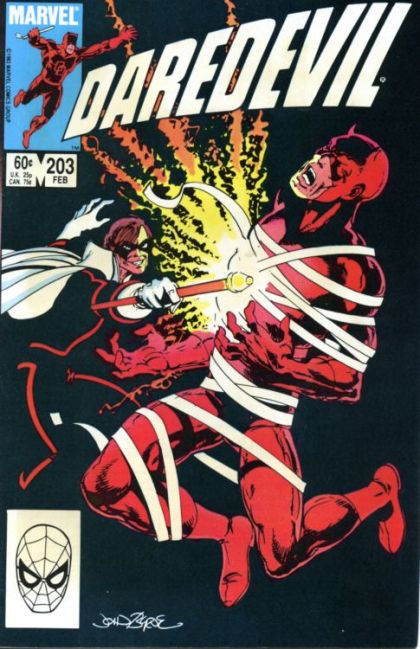 Daredevil, Vol. 1 Trumps |  Issue#203A | Year:1984 | Series: Daredevil | Pub: Marvel Comics | Direct Edition