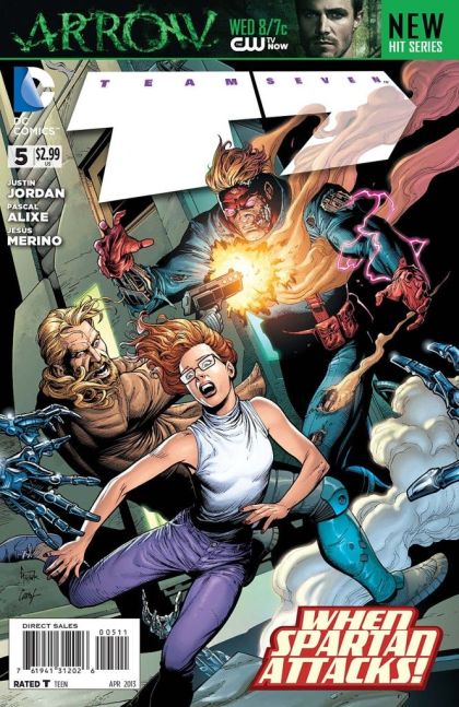 Team 7 (DC Comics) Mission 21: The Spartan Way |  Issue#5A | Year:2013 | Series: Team 7 | Pub: DC Comics | Direct Edition
