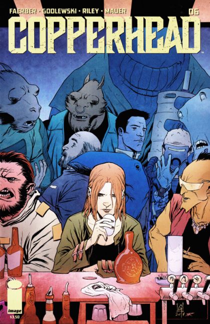 Copperhead  |  Issue#6 | Year:2015 | Series:  | Pub: Image Comics | Regular Cover - Scott Godlewski