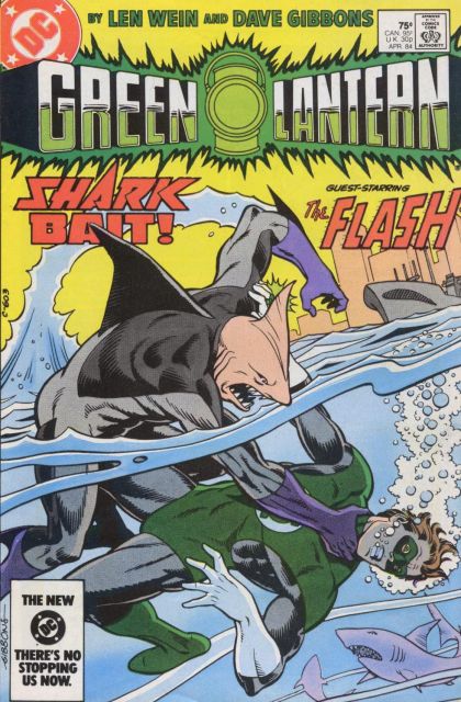 Green Lantern, Vol. 2 Shark Bait! |  Issue#175A | Year:1984 | Series: Green Lantern | Pub: DC Comics | Direct Edition