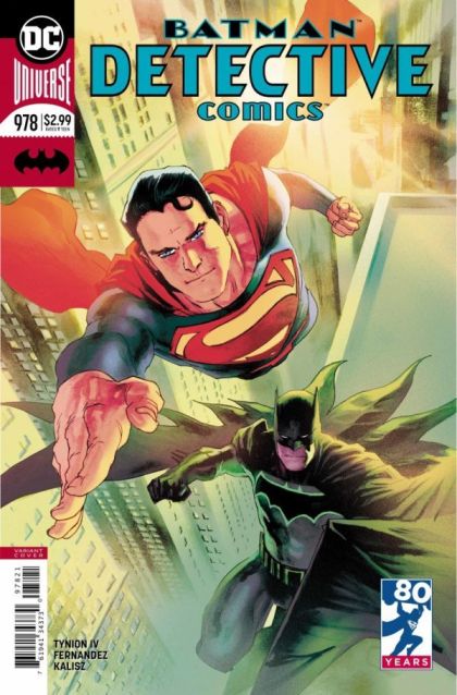 Detective Comics, Vol. 3 Batmen Eternal, Part 3 |  Issue#978B | Year:2018 | Series: Batman | Pub: DC Comics | Variant Rafael Albuquerque Cover