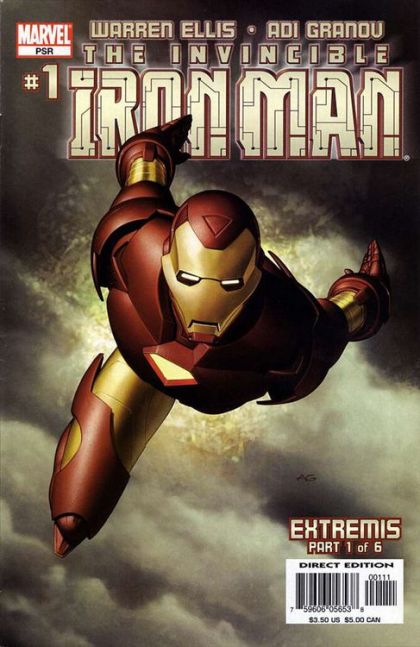 Iron Man, Vol. 4 The Extremis, Part One |  Issue#1A | Year:2004 | Series: Iron Man | Pub: Marvel Comics | Direct Edition