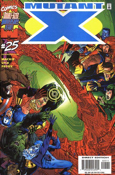 Mutant X Thresholds |  Issue#25A | Year:2000 | Series: X-Men | Pub: Marvel Comics | Direct Edition