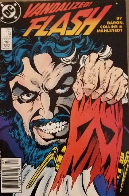 Flash, Vol. 2 Terminal Velocity |  Issue#14B | Year:1988 | Series: Flash | Pub: DC Comics | Newsstand Edition