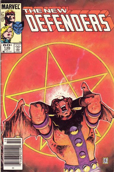 The Defenders, Vol. 1 Bodies and Souls |  Issue#136B | Year:1984 | Series: Defenders | Pub: Marvel Comics | Newsstand Edition