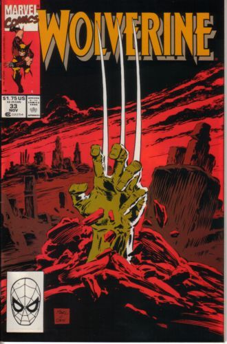 Wolverine, Vol. 2 Grave Undertakings |  Issue#33A | Year:1990 | Series: Wolverine | Pub: Marvel Comics |
