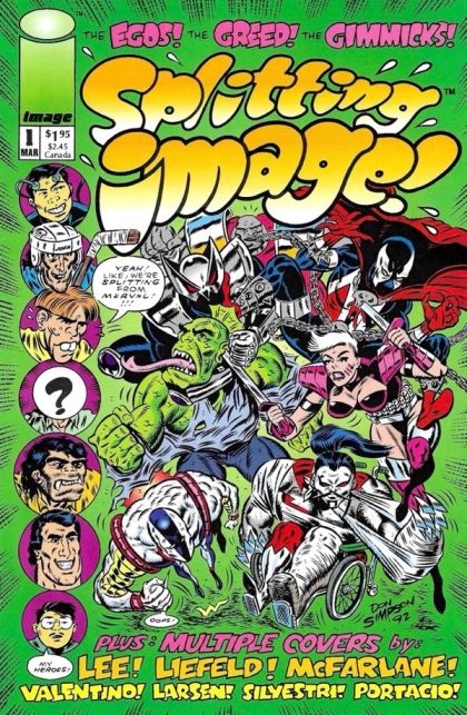 Splitting Image Image Based on a True Story |  Issue#1E | Year:1993 | Series:  | Pub: Image Comics | Newsstand Edition