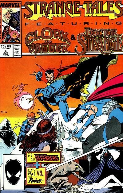 Strange Tales, Vol. 2 Vermin / The Snows of Yester-Year |  Issue#5A | Year:1987 | Series: Strange Tales | Pub: Marvel Comics | Direct Edition