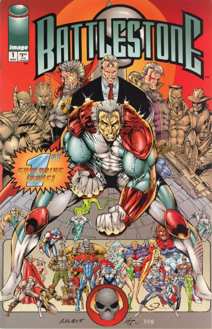 Battlestone  |  Issue#1A | Year:1994 | Series:  | Pub: Image Comics | Marat Mychaels Group Cover