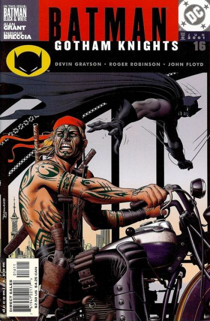 Batman: Gotham Knights Matatoa, Part 1 / The Bat No More..? |  Issue#16A | Year:2001 | Series:  | Pub: DC Comics | Direct Edition