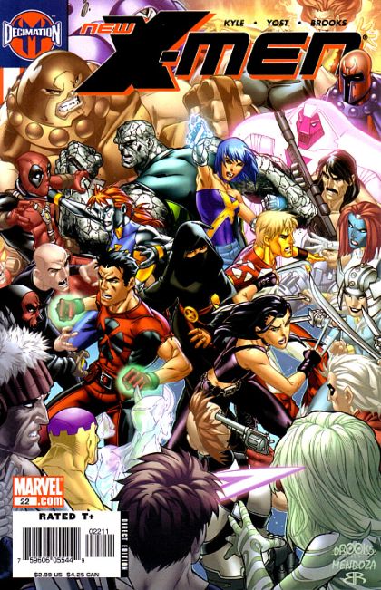 New X-Men (Academy X) Decimation - Childhood's End, Part 3 |  Issue#22 | Year:2006 | Series: X-Men | Pub: Marvel Comics |