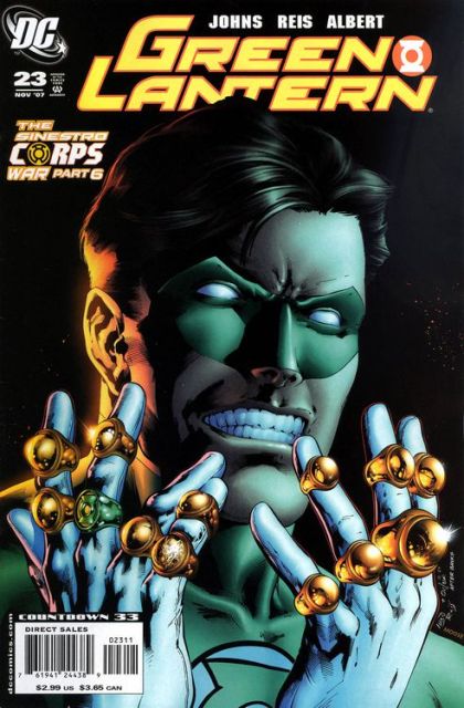 Green Lantern, Vol. 4 The Sinestro Corps War - Chapter Six: Broken Laws |  Issue#23A | Year:2007 | Series: Green Lantern | Pub: DC Comics | Reis Ivan Regular