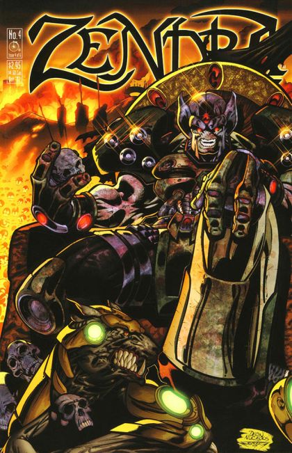 Zendra 2.0: Heart of Fire Heart of Fire, Sometimes The Sky`s Too Bright |  Issue#4 | Year:2002 | Series:  | Pub: Penny-Farthing Press, Inc. |