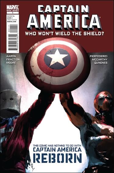 Captain America: Who Won't Wield The Shield Forbush Man: Forbush Kills! / Captain America: Occult Operative of Liberty/The Golden Age Deadpool |  Issue#1A | Year:2010 | Series: Captain America | Pub: Marvel Comics | Gerald Parel Regular