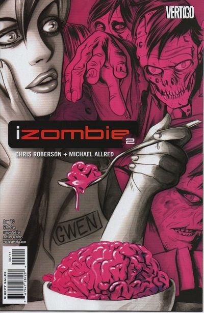 iZombie Working Stiffs |  Issue#2A | Year:2010 | Series:  | Pub: DC Comics | Michael Allred Regular Cover