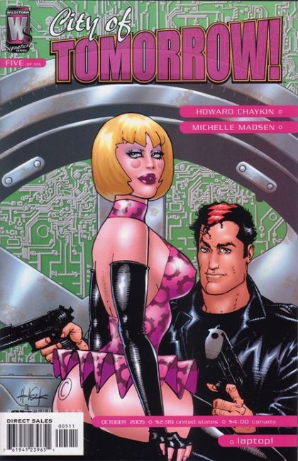 City of Tomorrow Laptop! |  Issue#5 | Year:2005 | Series:  | Pub: DC Comics |