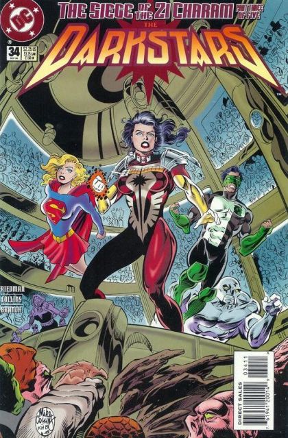 Darkstars The Siege of the Zi Charam - Part 3: Strangers in a Strange Land |  Issue#34 | Year:1995 | Series: Darkstars | Pub: DC Comics |