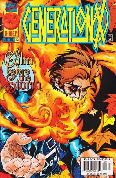 Generation X, Vol. 1 For All This...We Give Thanks |  Issue#23A | Year:1996 | Series: Generation X | Pub: Marvel Comics | Direct Edition