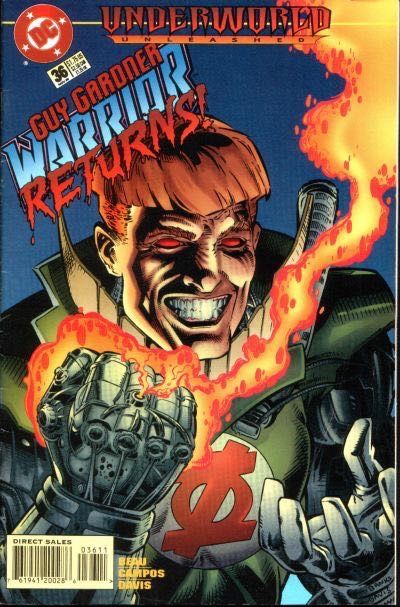 Guy Gardner: Warrior Underworld Unleashed - The Darker Side Of Evil |  Issue#36 | Year:1995 | Series: Guy Gardner | Pub: DC Comics |