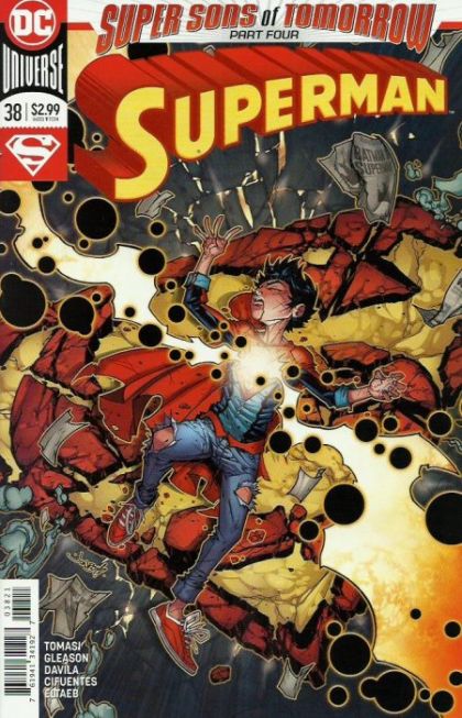 Superman, Vol. 4 Super Sons of Tomorrow - Part 4: Into The Light |  Issue#38B | Year:2018 | Series: Superman | Pub: DC Comics | Jonboy Meyers Variant
