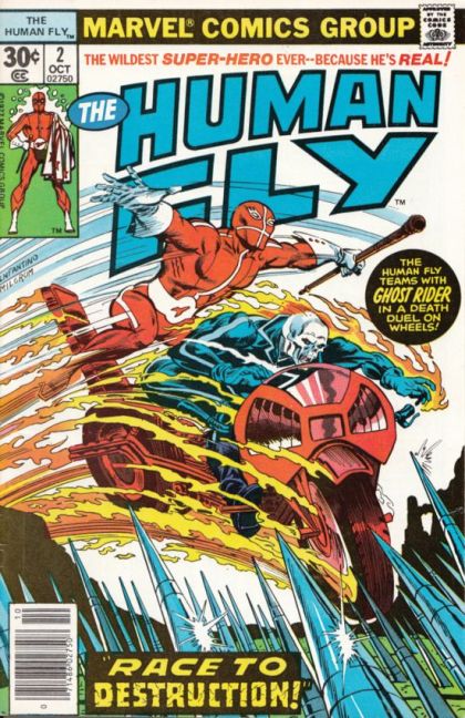 Human Fly -- Race To Destruction! |  Issue#2B | Year:1977 | Series:  | Pub: Marvel Comics | Newsstand Edition